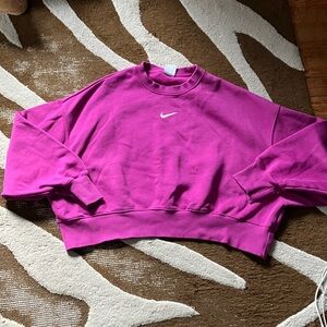 Nike Women's Magenta Sweatshirt